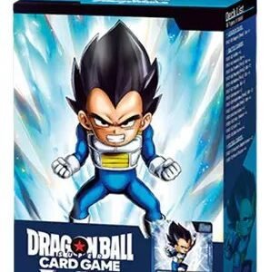 Dragon Ball super card game fusión world starter deck Vegeta mini
