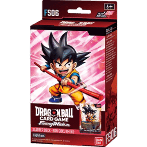 Dragon Ball super card game fusión world starter deck son Goku mini