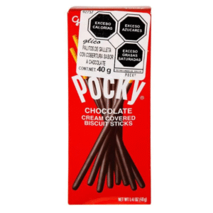 pocky chocolate crema covered biscuit sticks